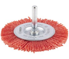 Disco de alambre de nailon PRO Multi Material Clean para taladros/atornilladores rotativos y de impacto, vástago de inserción cilíndrico