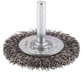 Disco de alambre PRO Metal clean, vástago de inserción recto, 50 x 0,3 mm