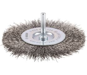 Disco de alambre PRO Stainless Steel clean, vástago de inserción recto, 100 x 0,3 mm