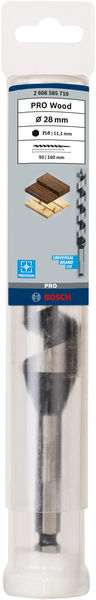 Broca salomónica PRO Wood, 28 x 95 x 160 mm