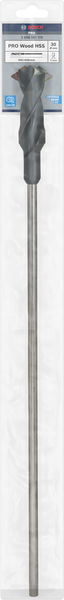 Broca de instalación PRO Wood HSS, 30 x 100 x 600 mm