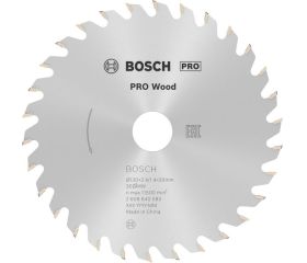 Hoja de sierra circular PRO Wood, 130 x 2,4 x 20 mm, T30