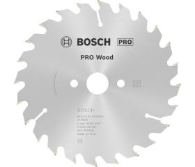 Hoja de sierra circular PRO Wood, 150 x 2,4 x 20 mm, T24