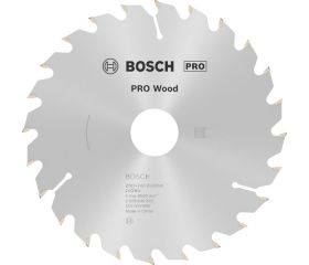 Hoja de sierra circular PRO Wood, 165 x 2,6 x 30 mm, T24