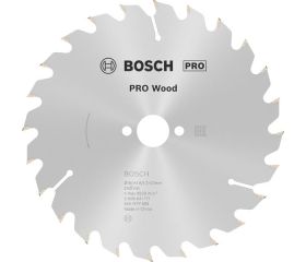 Hoja de sierra circular PRO Wood, 160 x 1,8 x 20 mm, T24