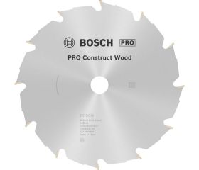 Hoja de sierra circular PRO Construct Wood, 190 x 2,6 x 20 mm