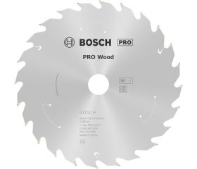 Hoja de sierra circular PRO Wood cordless, 160 x 1,5 x 20 mm, T24