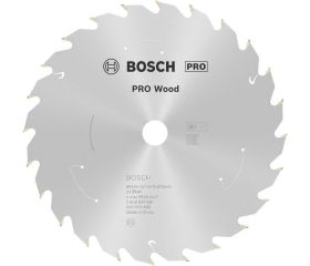 Hoja de sierra circular PRO Wood cordless, 165 x 1,5 x 15,875 mm, T24