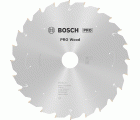 Hoja de sierra circular PRO Wood cordless, 216 x 1,7 x 30 mm, T24