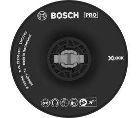 Plato de soporte PRO Hard para amoladoras pequeñas, X-Lock