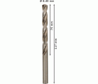 Broca helicoidal PRO Metal HSS-G, longitud estándar, 8,4 x 75 x 117 mm, 5 unidades