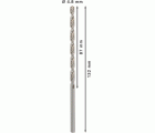 Broca helicoidal PRO Metal HSS-G larga, 4,8 x 87 x 132 mm, 5 unidades