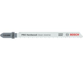 Hoja de sierra de calar PRO Hardwood clean reverse T101BRF, 100 mm, 25 uds.