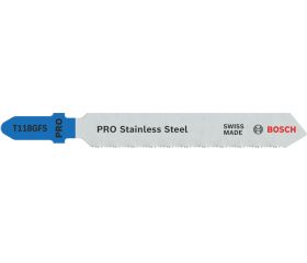 Hoja de sierra de calar PRO Stainless Steel T118GFS