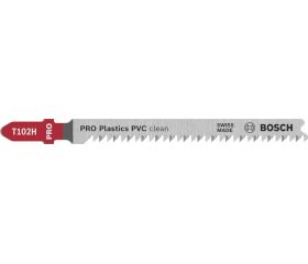 Hoja de sierra de calar PRO Plastics PVC clean T102H