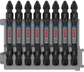 Punta doble PRO Impact con índice Pick and Click, PH2, 65 mm, 8 uds.