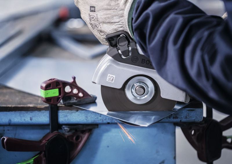 Disco de corte PRO Stainless Steel and Metal, 125 x 1 x 22,23 mm, fresa recta, 100 unidades