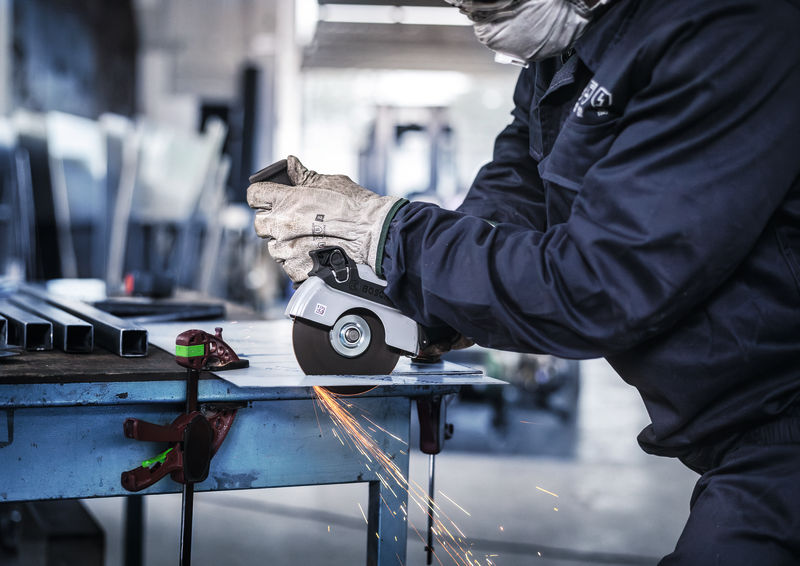 Disco de corte PRO Stainless Steel and Metal, 125 x 1 x 22,23 mm, fresa recta, 100 unidades