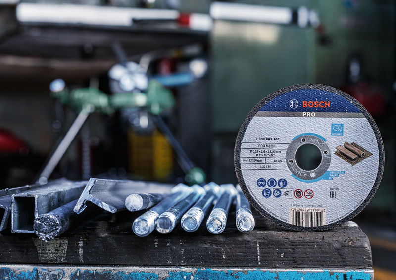 Disco de corte abrasivo PRO Metal, 115 x 1,6 x 22,23 mm, oSa