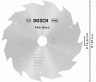 Hoja de sierra circular PRO Wood cordless, 165 x 1,5 x 20 mm, T12