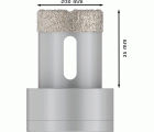 Corona en seco PRO Ceramic dry, 30 x 35 mm, X-Lock