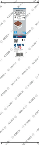 PRO Core Cutter dry, 87 x 400 mm, 1 1/4" UNC