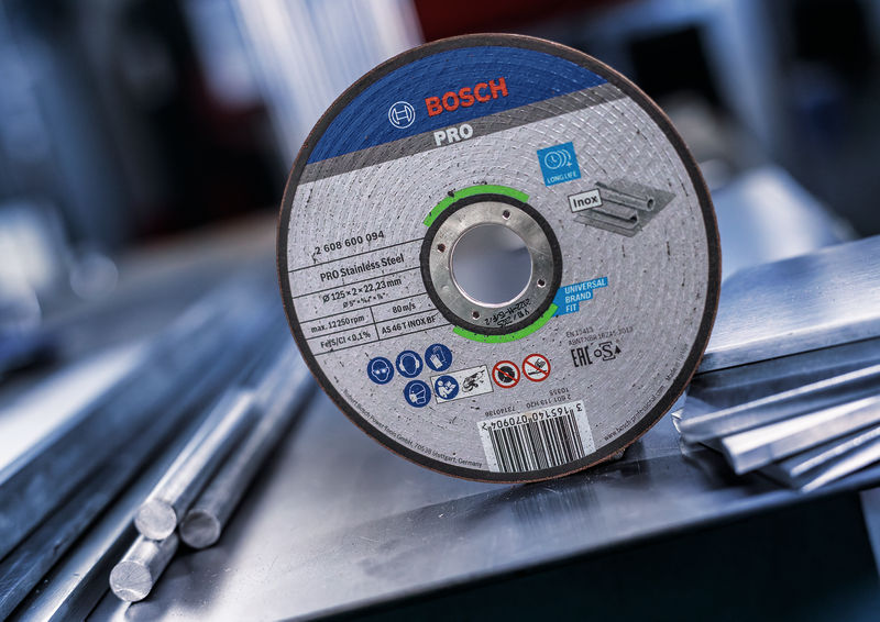 Disco de corte PRO Stainless Steel, 125 x 2 x 22,23 mm