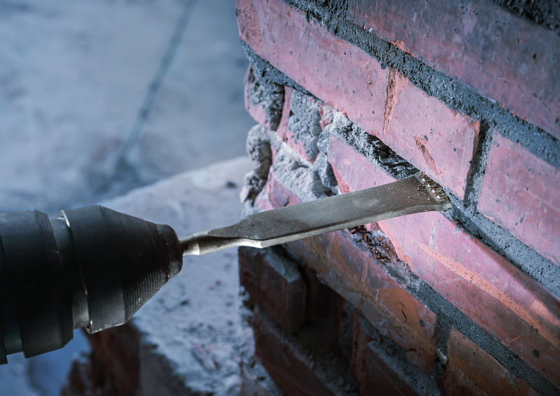 Cincel para mortero PRO SDS plus-5C con punta de carburo, 32 x 200 mm