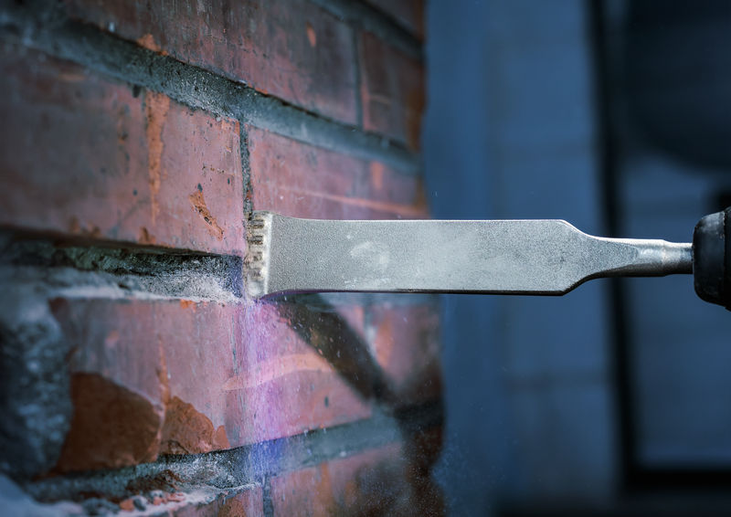 Cincel para mortero PRO SDS plus-5C con punta de carburo, 32 x 200 mm