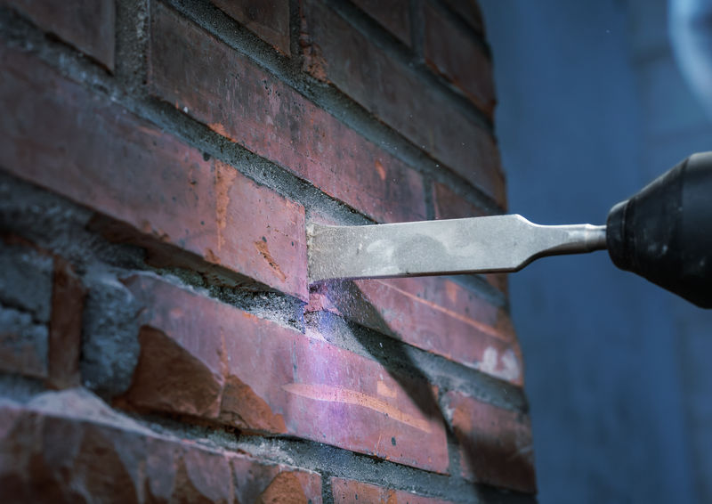 Cincel para mortero PRO SDS plus-5C con punta de carburo, 32 x 200 mm