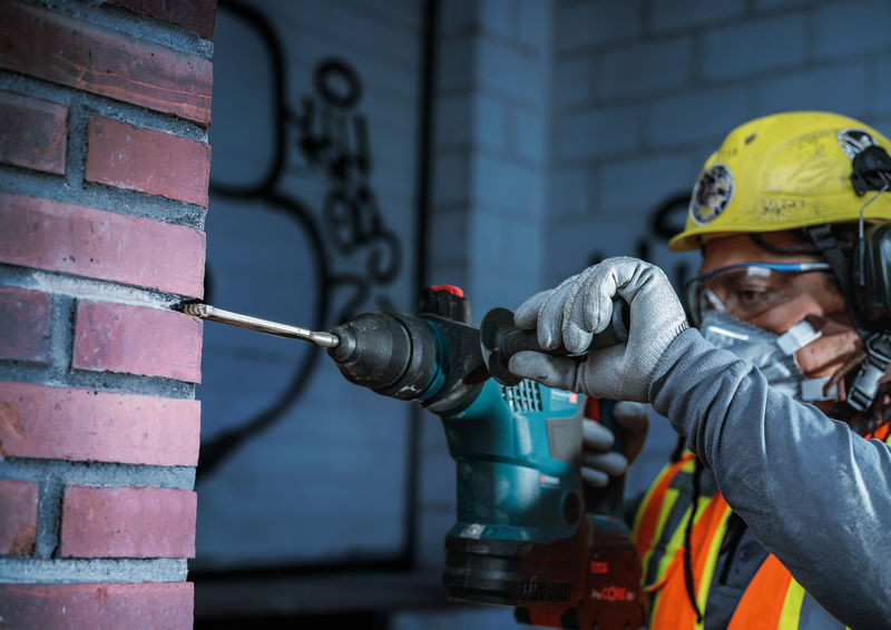 Cincel para mortero PRO SDS plus-5C con punta de carburo, 32 x 200 mm