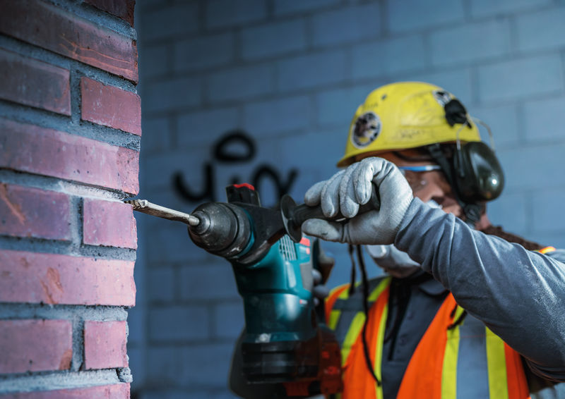 Cincel para mortero PRO SDS plus-5C con punta de carburo, 32 x 200 mm