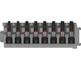 Puntas PRO R Impact, R1 (2 uds.), R2 (4 uds.), R3 (2 uds.), 55 mm, 8 uds.