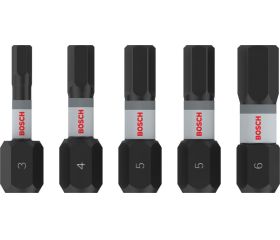 Puntas PRO H Impact, H3, H4, H5 (2 uds.), H6, 25 mm, 5 uds.