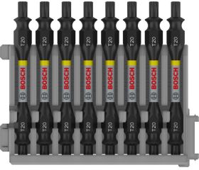 Punta doble PRO Impact con índice Pick and Click, T20, 65 mm, 8 uds.