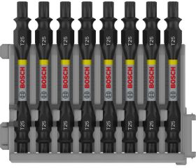 Punta doble PRO Impact con índice Pick and Click, T25, 65 mm, 8 uds.