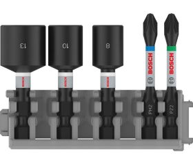 Set de puntas de atornillar PRO Impact con llaves de vaso e índice Pick and Click