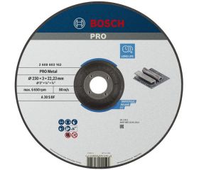 Disco de corte abrasivo PRO Metal, 230 x 3 x 22,23 mm
