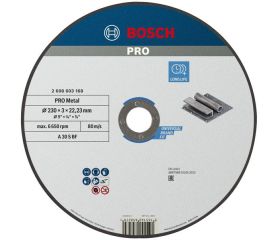 Disco de corte abrasivo PRO Metal, 230 x 3 x 22,23 mm