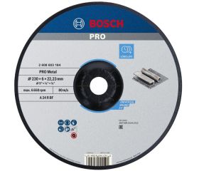 Disco de desbaste PRO Metal, 230 x 6 x 22,23 mm