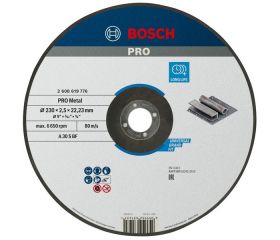 Disco de corte abrasivo PRO Metal, 230 x 2,5 x 22,23 mm