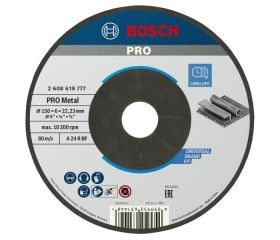 Disco de desbaste PRO Metal, 150 x 6 x 22,23 mm