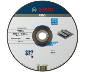 Disco de desbaste PRO Metal, 230 x 8 x 22,23 mm