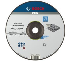 Disco de desbaste PRO Stainless Steel, 230 x 6 x 22,23 mm