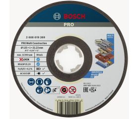 Disco de corte abrasivo PRO Multi Construction para amoladoras pequeñas, X-Lock