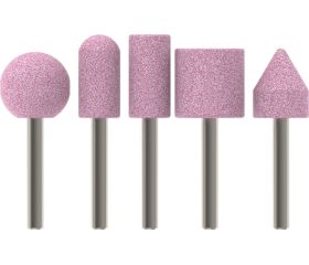 Set de puntas insertables PRO Steel para amoladoras rectas, vástago de inserción cilíndrico