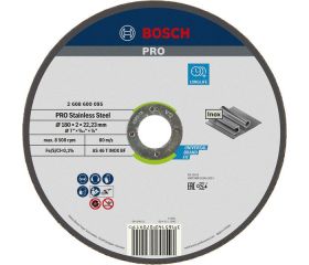 Disco de corte PRO Stainless Steel, 180 x 2 x 22,23 mm