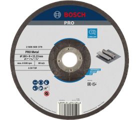 Disco de desbaste PRO Metal, 180 x 8 x 22,23 mm, oSa
