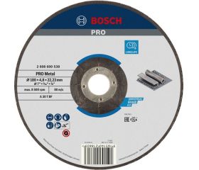 Disco de desbaste PRO Metal, 180 x 4,8 x 22,23 mm