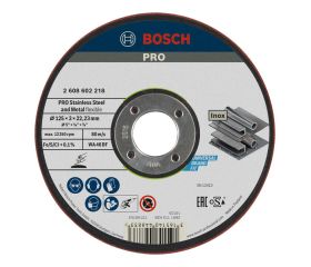 Disco de desbaste abrasivo PRO Semi-Flexible para amoladoras pequeñas, diámetro interior de 22,23 mm